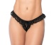 Mapale - 119 Crotchless Thong - Black - S/M photo-2
