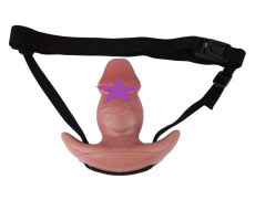FAAK - Realistic Anal Plug w Belt - Flesh 照片
