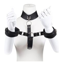 MT - Neck Wrist Restraints Kit - Black photo