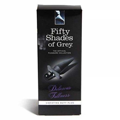 Fifty Shades of Grey - Delicious Fullness Vibro Butt Plug - Black photo