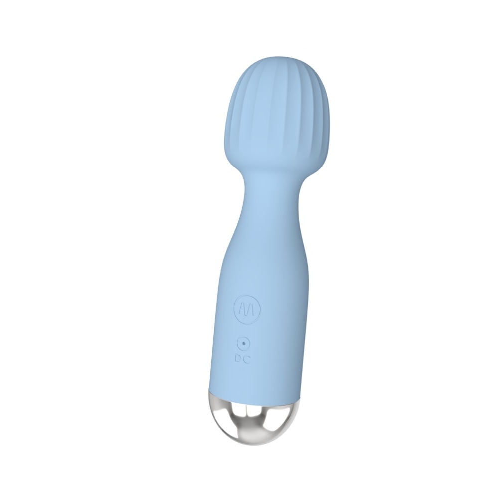 Mini massager with 10 kinds of vibration
Rechargeable li-ba... Secwell - Mini Wand Massager - Blue photo-4