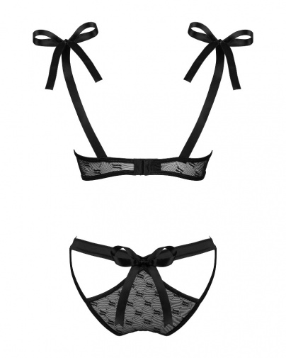 Obsessive - Obsessivia Set - Black - L/XL photo