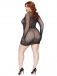 Leg Avenue - Late Night Love Gloved Dress - Plus Size photo-6