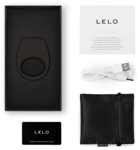 Lelo - Tor 3 APP Ring - Black photo