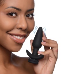 Tailz - Snap-On Vibro Anal Plug S - Black photo