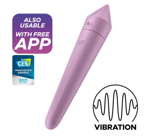 Satisfyer - 程式遥控超强力子弹型震蛋 8 - 淡紫色 照片