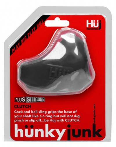 Hunkyjunk - Clutch Cock & Ball Sling - Black photo