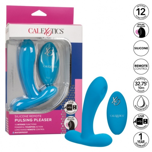 CEN - Remote G-Spot Pulsing Pleaser - Blue photo
