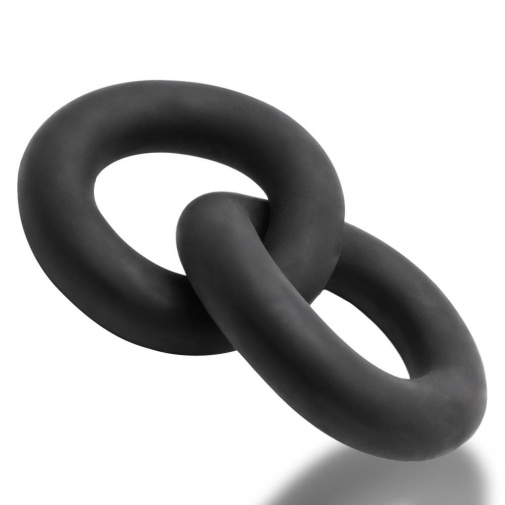 Oxballs - Shackle Double Ring - Night Black 照片