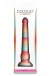 NS Novelties - Colours Stacked  9" 彩色渐层假阳具 - 红/金色 照片-4