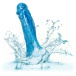 CEN - 6" Twisted Realistic Dildo - Blue photo-7