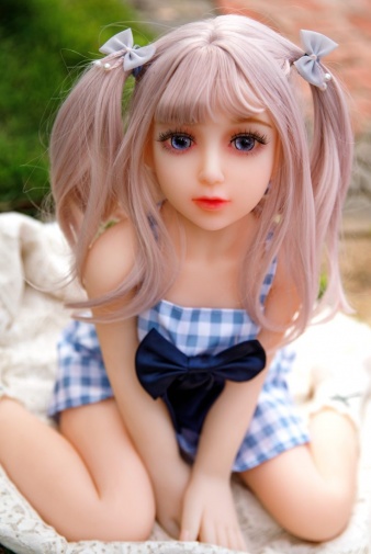 Kitty Mini Realistic Sex Doll, Small Breasts, Ultra Soft TPE 70 cm (2'3 ft)  photo
