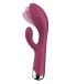 Satisfyer - Spinning Rabbit 1 旋转震动棒 - 红色 照片-3