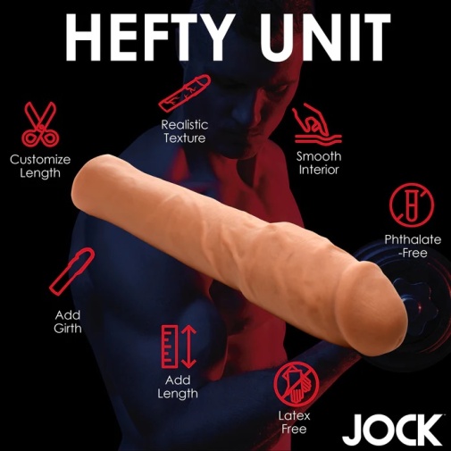 Jock - 2" Extra Thick Sleeve - Flesh photo