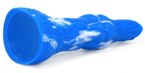 FAAK - Mythical Beast Gluttony Dildo - Blue/White photo
