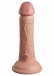 King Cock - 6" Elite Vibro Cock - Flesh photo-4