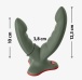 Fun Factory - Ryde Grinding Double Dildo - Black photo-7