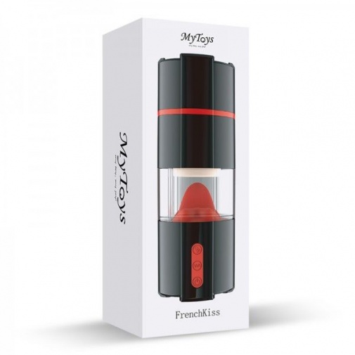 MyToys - FrenchKiss Masturbator w/Tongue - Black photo