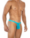 Cut4men - Glow Mesh Micro Thong - Turquoise - M photo-3