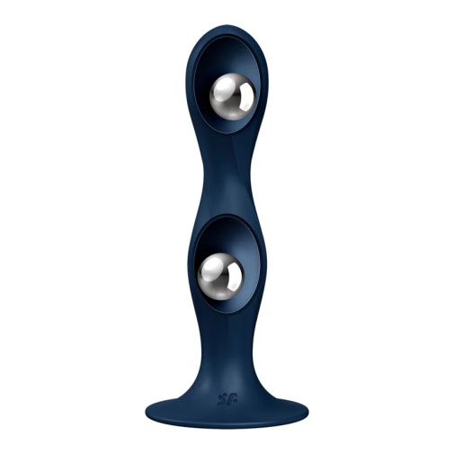 Satisfyer - 双球式后庭塞 - 深蓝色 照片
