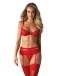 Obsessive - Heartina 3 pcs Set - Red - L/XL photo-4