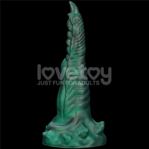 Lovetoy - Savage Charm Vibro Dildo - Blue 照片