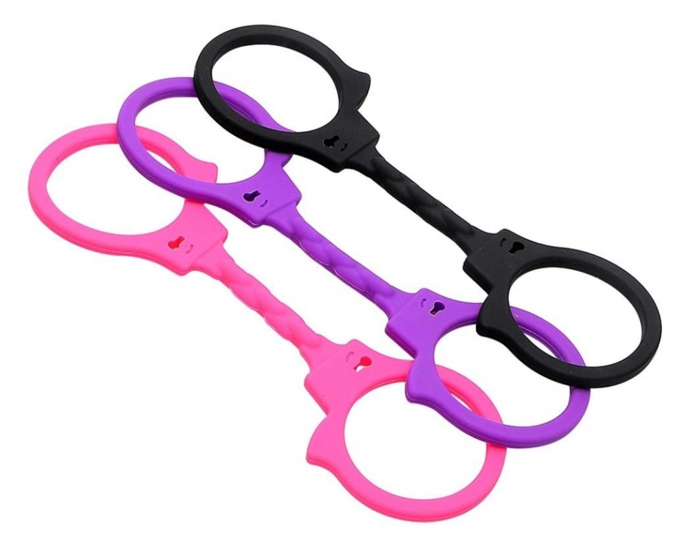Add a dash of excitement to your playtime with the ToyJoy St... ToyJoy - Stretchy Fun Cuffs - Pink photo-5