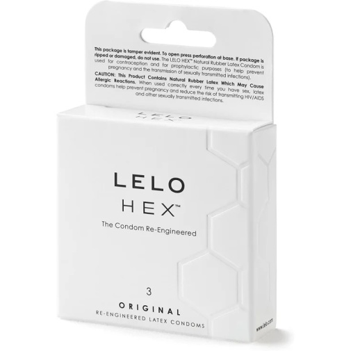 HEX -  原版 安全套 - 3片裝 照片