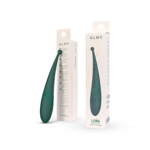 Glov - Luna Eco Pin-Point 陰蒂刺激器震動棒 - 綠色 照片