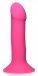 Squeeze-It - 10X Vibro Dildo - Pink photo