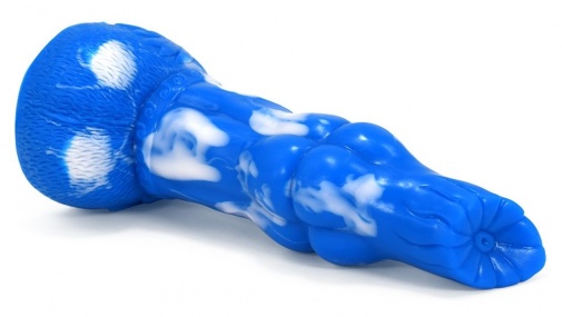 FAAK - Mythical Beast Gluttony Dildo - Blue/White photo