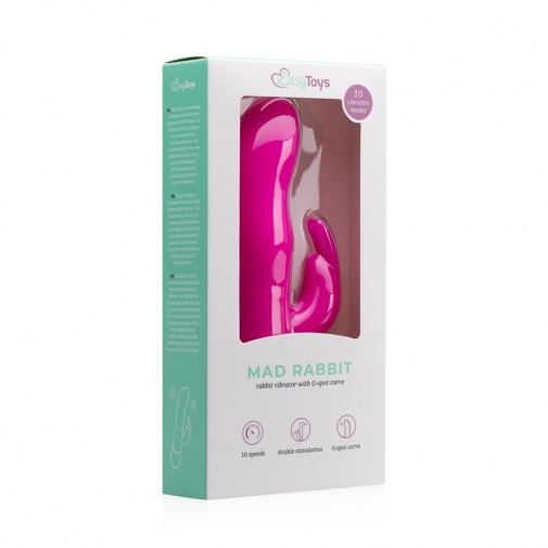 Easytoys - 疯狂兔子震棒 - 粉红色 照片