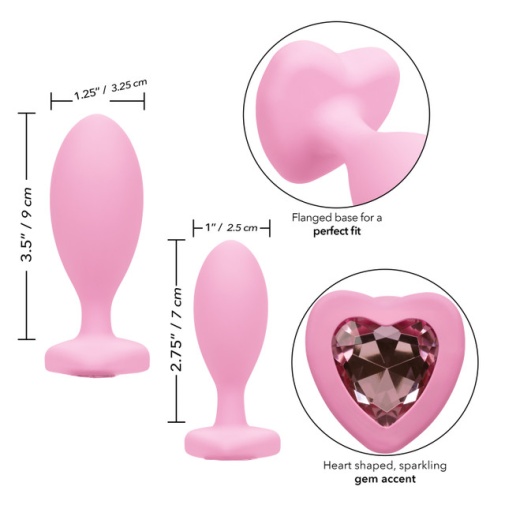 CEN - First Time Crystal Booty Duo - Pink photo