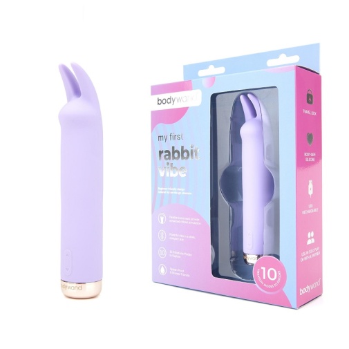 Bodywand - My First Rabbit 兔子震動器 - 紫色 照片