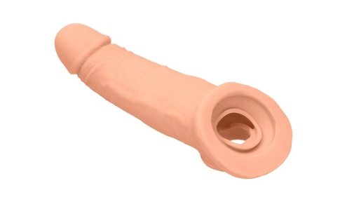 RealRock - Penis Sleeve 9" - Flesh photo