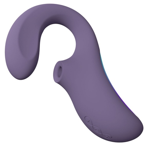 Lelo - Enigma Wave 阴蒂吸啜及G点三重刺激声波按摩器 - 科幻紫色 照片