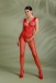 Passion - Eco Bodystocking BS003 - Red photo-3