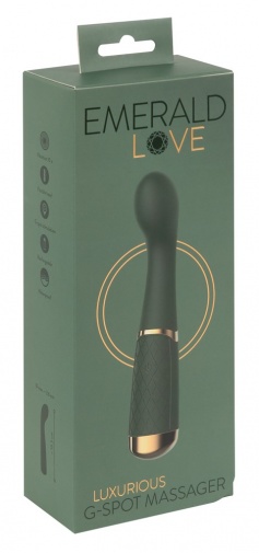 Emerald Love - Luxurious G-Spot Vibe - Green photo