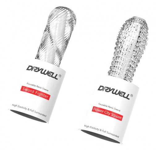 Drywell - 劍鬥士 陰莖套 - 透明 照片
