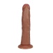 RealRock - 8" Rotating Vibro Curve Dildo - Caramel photo-5