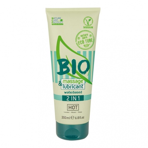 Hot - BIO 水溶性二合一按摩润滑剂 - 200ml 照片