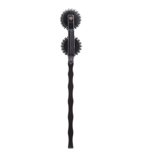 Chisa - 5 Row Double Pinwheel - Black photo
