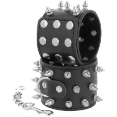 Darkness - Handcuffs w Spikes  - Black photo
