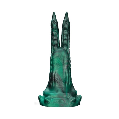 Lovetoy - Savage Charm Vibro Dildo - Blue 照片