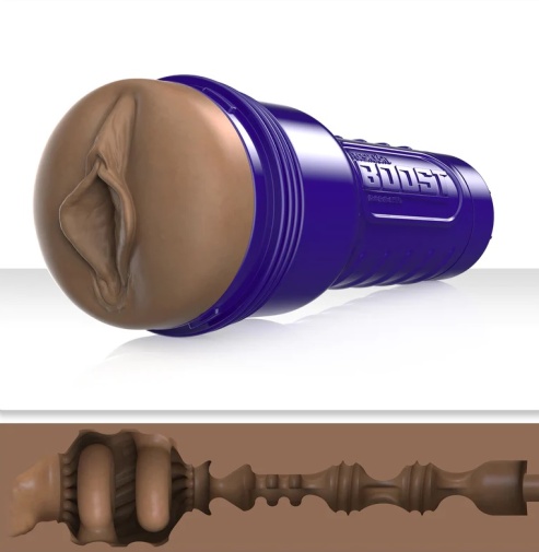 Fleshlight - 快感强袭飞机杯 - 深肉色 照片