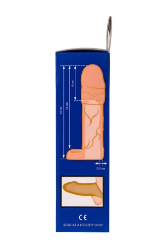 XLover - 16cm 陰莖延長套 - 肉色 照片