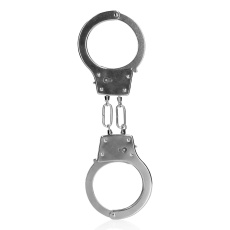 Ouch - Metal Hand Cuffs - Silver photo