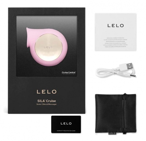 Lelo - Sila Cruise 輕柔聲波陰蒂按摩器 - 粉紅色 照片