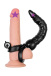 Black&Red - Vibro Double Penetrator - Black 照片-2