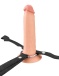 Fetish Fantasy - 7" 空心穿戴式假陽具 - 肉色 照片-5